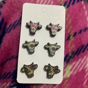 Cow Earrings SOLD